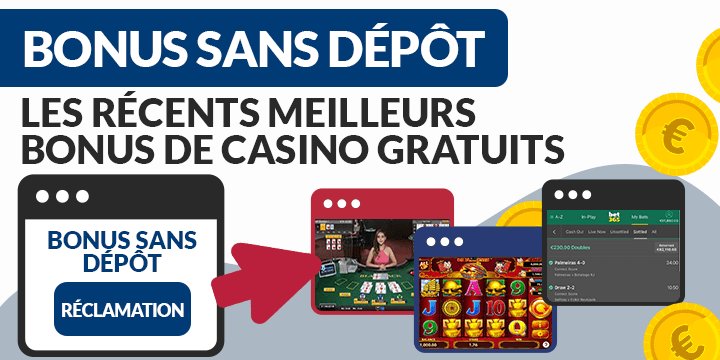 Meilleur casino bonus no deposit 2025 à Canada